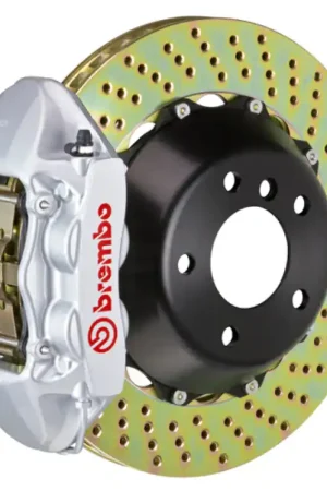 Time-Limited Brembo 20+ Gladiator Rear GT BBK 4 Piston Cast 380x28 2pc Rotor Drille — PMD Premier Motoring Development