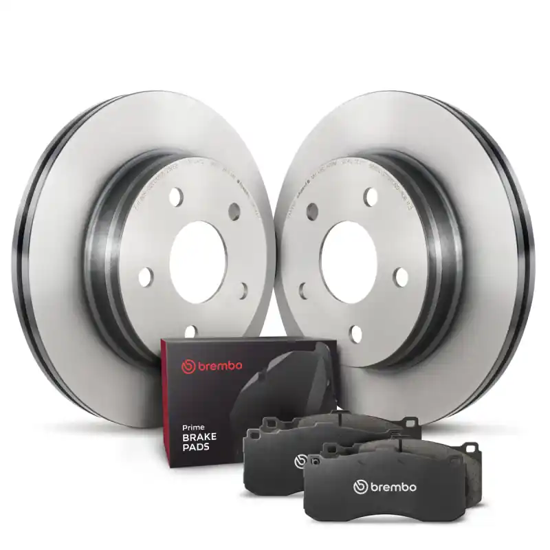 Brembo OE 17-20 Jaguar XE/17-21 XF Front Disc Brake Kit — PMD Premier Motoring Development Bargain