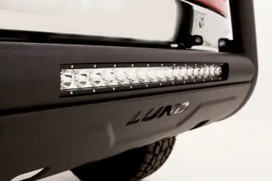 Lund 11-17 Chevy Silverado 2500 Bull Bar w/Light & Wiring - Black - 47121203 Price Drop