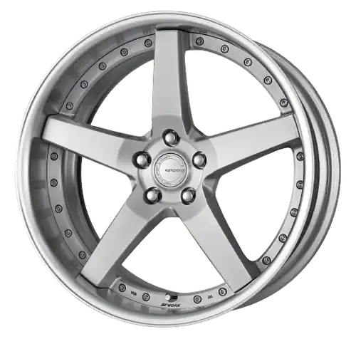 Cheap Work Gnosis Gr203 5x114.3 19x9.5+22 A Disk Brush Silver Clear