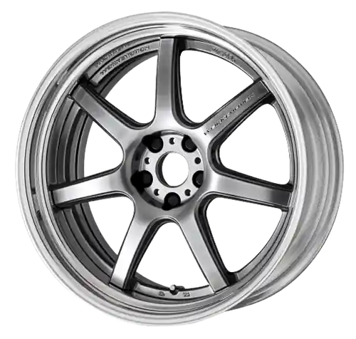 Work T7r 2P 5x105 20x8.0 +38 GT SILVER Exclusive