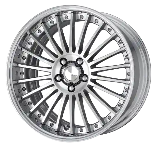 Work Lanvec Lf1 5x114.3 19x11+45 O Disk Machine Silver Polish Special Offer