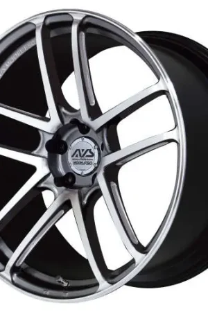 Advan Racing MODEL F50 5x114.3 20x11.0 +40 PLATINUM BLACK COMBI Best Seller