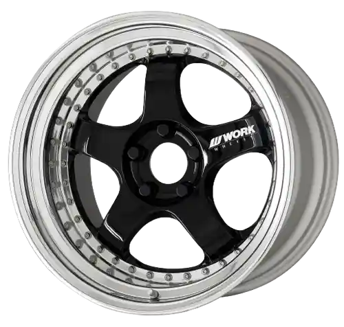 Work Meister S1 3P 5x112 18x9.5-9 A Disk Black Viral
