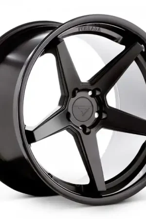 19" Ferrada Wheels FR3 Matte Black with Gloss Black Lip Rims Best Price