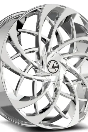 18" Azara Wheels AZA-540 Nano Chrome Rims Free Shipping