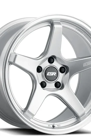 Place Order 18" ESR Wheels AP5C Hyper Silver with Machined Lip JDM Style Rims