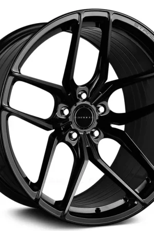 Premium 22" Stance Wheels SF03 Gloss Black Flow Formed Rims