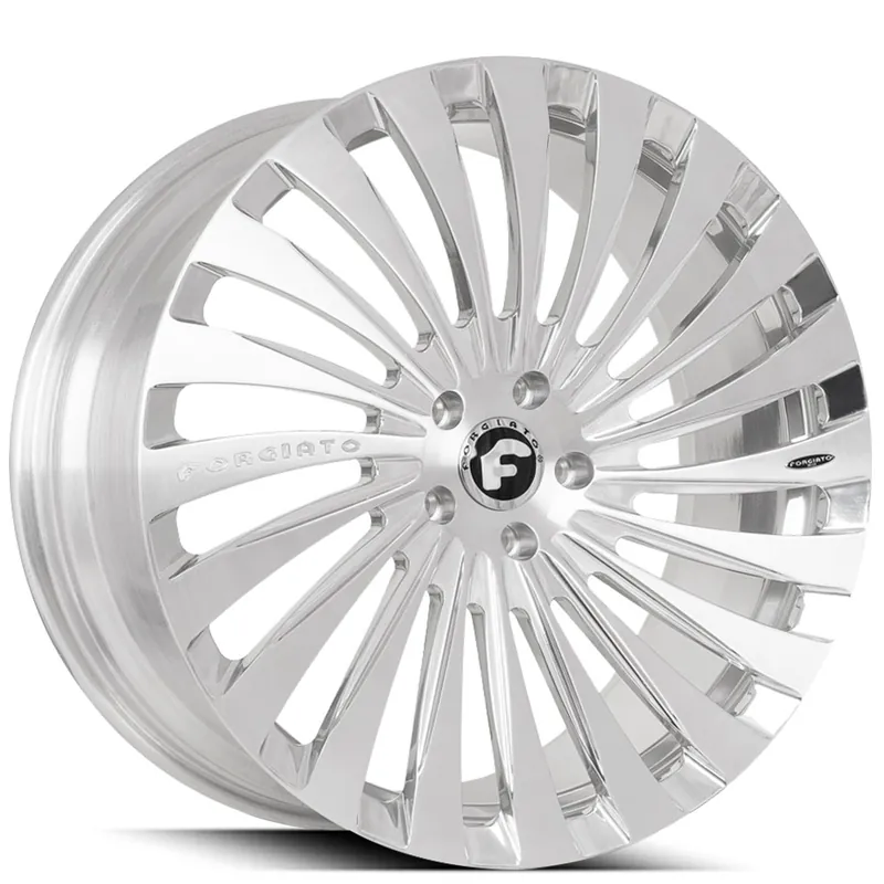 Exclusive Offer 21" Forgiato Wheels Autonomo-M Brushed Silver Forged Rims