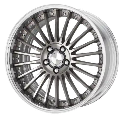 Work Lanvec Lf1 5x114.3 21x9+30 A Disk Trans Gray Polish Professional Grade