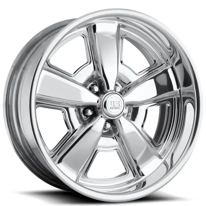 20" U.S. Mags Forged Wheels Malibu US357 Polished Vintage Forged 2-Piece Rims Weekend Sale