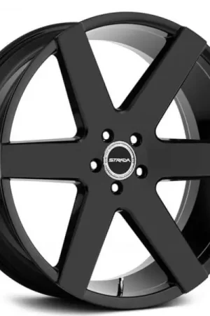Fan Favorite 24" Strada Wheels Coda Gloss Black Rims