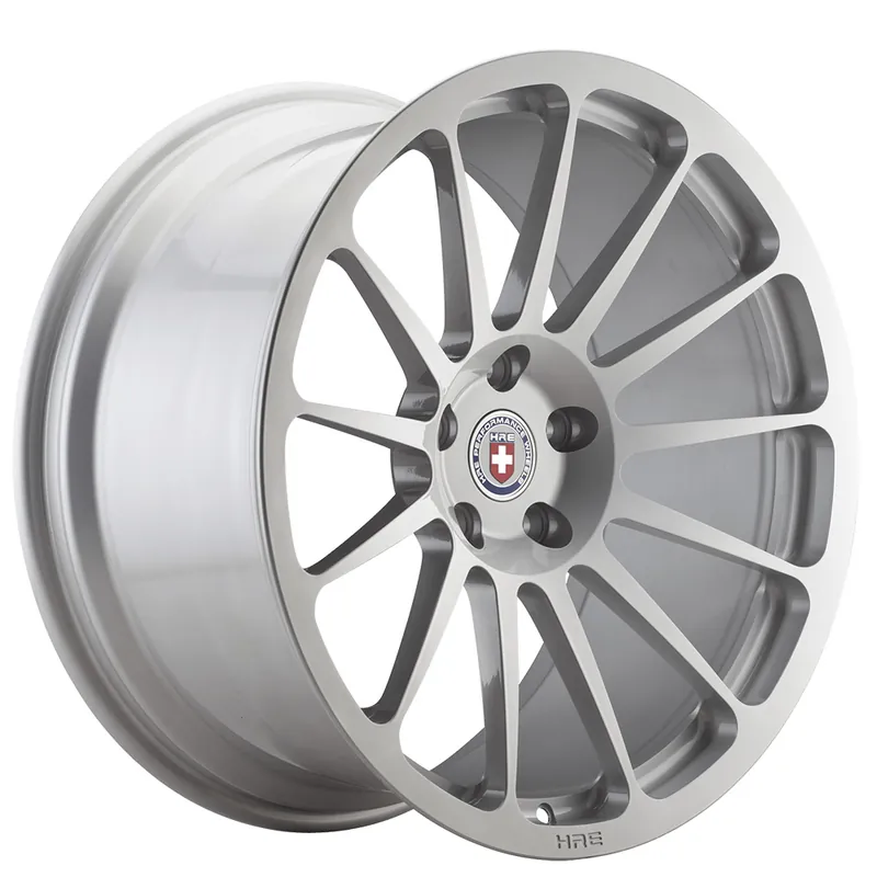 22" HRE Wheels 303M Gloss Silver Monoblock Forged Rims Professional Grade