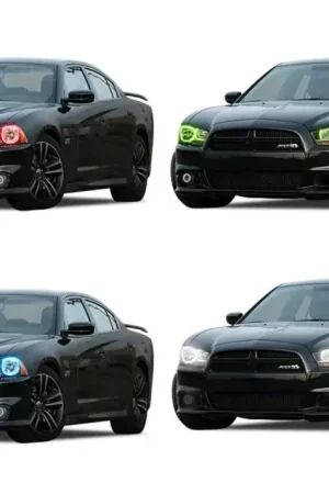 Flashtech V.3 Fusion Color Change LED Halo Headlight Kit; RGB Must Have