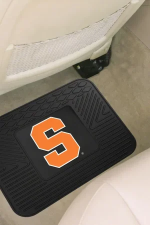 Utility Mat with Syracuse University Logo; Black Exclusive
