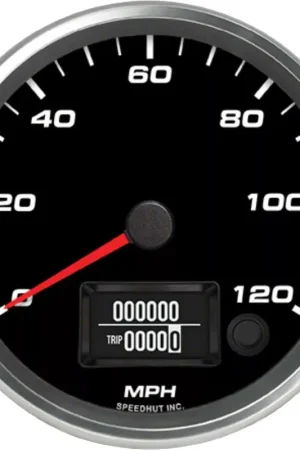 Speedhut Revolution Series 4-1/2-Inch GPS Speedometer; 120 MPH New Arrival