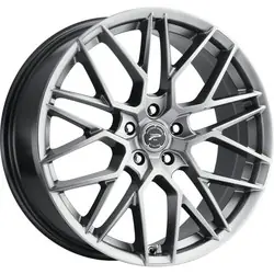 Platinum 459G Retribution 5X100 18x8 +35 Bright Graphite w/Clear Coat Brand New