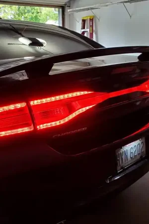 Discount Design 1 Tail Light Decal; Gloss Black