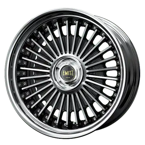 Work Emitz Black Polish 5x112 20x8.5 +38 Best Seller