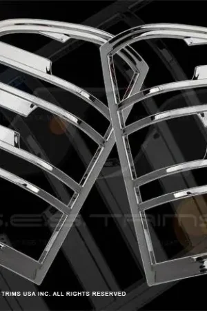Chevrolet Silverado SES Trim ABS Chrome Taillight Trim - TL136 Hot Picks