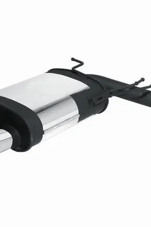 Same Day Shipping BMW 5 Series Remus Rear Silencer with Dual Exhaust Tips - Square - 089096 0542