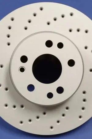 BMW 5 Series SP Performance Cross Drilled Vented Front Rotors - C06-3424 Order Now