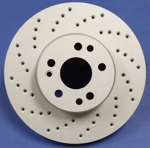 Plymouth Voyager SP Performance Cross Drilled Vented Front Rotors - C53-73 Special Discount