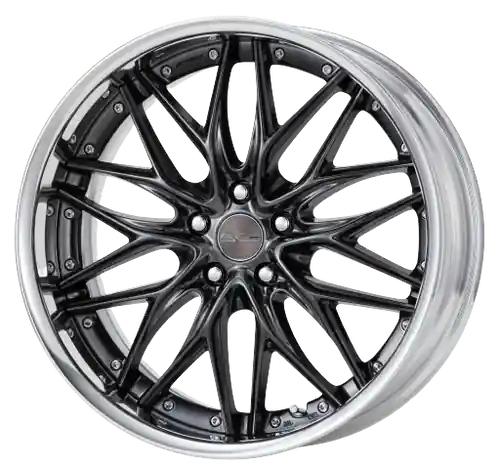 Work Schwert Quell 5x114.3 19x8.5+30 O Disk Brilliant Silver Black Affordable