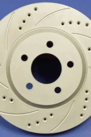 Pontiac Grand Prix SP Performance Cross Drilled and Slotted Vented Front Rotors - F55-087 Super Sale