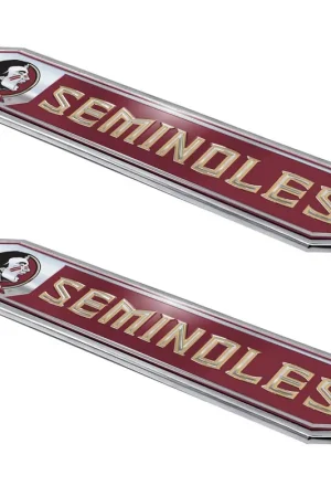 Florida State University Embossed Emblems; Garnet Save Now