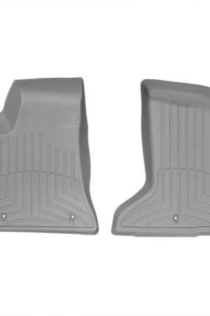 Weathertech DigitalFit Front Floor Liners; Gray Must Have