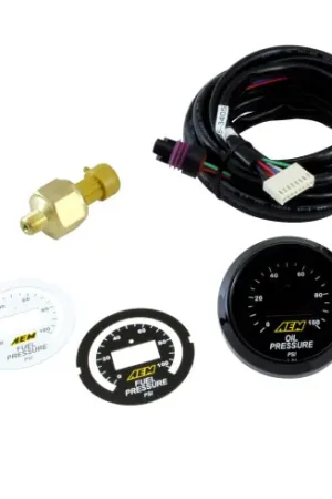 AEM 52mm Pressure (Oil or Fuel) Digital Gauge — PMD Premier Motoring Development Markdown