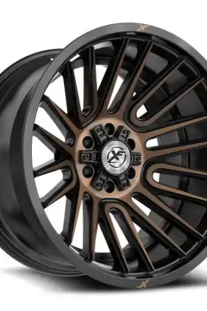 XF Off-Road XF-234 6x135/6x139.7 18x9 +0 Satin Black & Bronze Machined Double Dark Tint Fan Favorite
