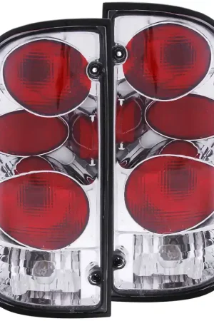 Discount ANZO 1995-2000 Toyota Tacoma Taillights Chrome — PMD Premier Motoring Development