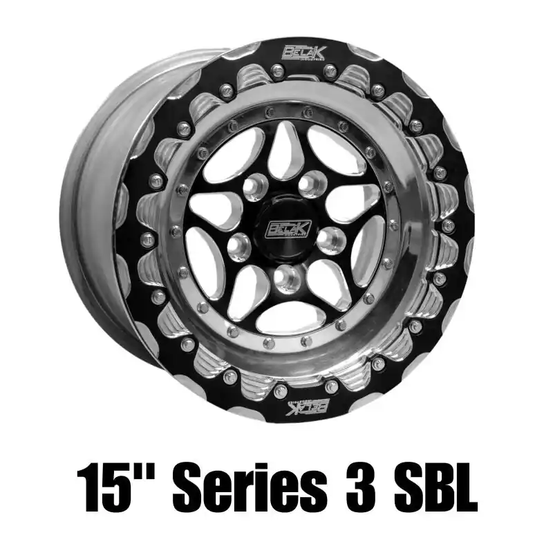 Belak 15x8 / 5in BS / 5x100 BP / High Pad / Series 3 Wheel - Non-Beadl — PMD Premier Motoring Development Exclusive