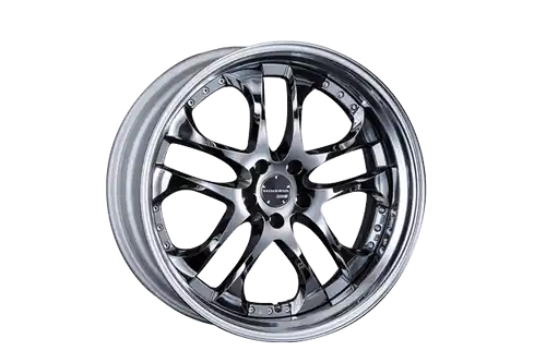 Best Choice Ssr Agle Minerva Step Rim 5x112 20x8.5+55 SL Disk Super Black Coat