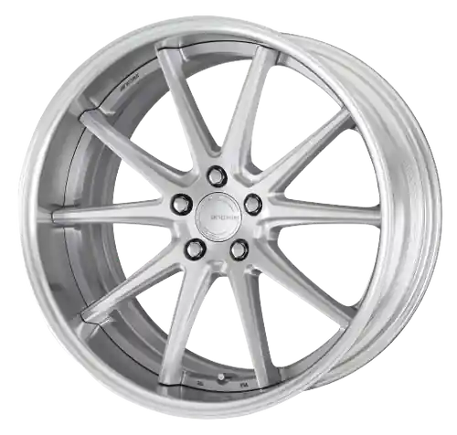 Premium Work Gnosis Cv201 5x114.3 19x8+45 O Disk Brush Silver Clear