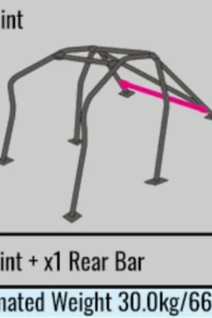 New Arrival Cusco SFTY21 2-Passenger 8-Point BLK Around Dash Roll Cage 89-94 Nissa — PMD Premier Motoring Development