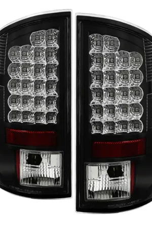 Spyder Dodge Ram 07-08 1500/Ram 07-09 2500/3500 LED Tail Lights Black— PMD Premier Motoring Development Best Seller