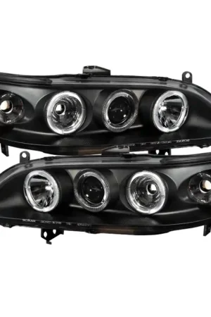Mega Sale Spyder Honda Accord 98-02 1PC Projector Headlights LED Halo Amber Refl — PMD Premier Motoring Development