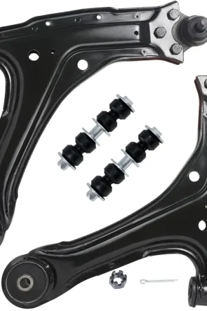 Low Price 4pc Front Lower Control Arms Sway Bar Links Suspension Kit