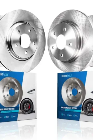 Time-Limited 4pc Front & Rear Disc Brake Rotors Kit