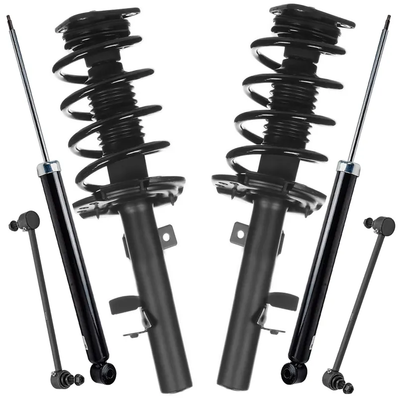 Cheap 6pc Front Struts Rear Shocks Sway Bar Links Suspension Kit