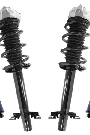 Fresh Stock 4pc Front Struts Sway Bar Links Suspension Kit