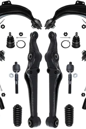 Price Cut 14pc Front Upper Lower Control Arms Ball Joints Tie Rods Suspension Kit