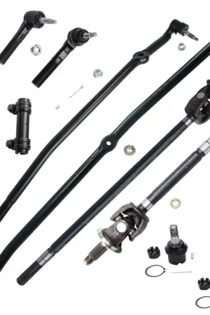 12pc Front U-Joint Axles Ball Joints Tie Rods Adjusting Sleeves Suspension Kit In Demand