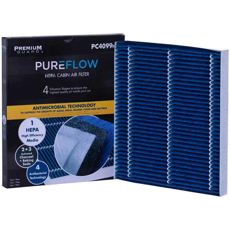 Place Order PUREFLOW® 2009 Nissan 370Z Cabin Air Filter with HEPA and Antibacterial Technology, PC4099HX