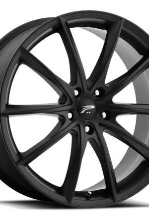 Platinum Flux Satin Black Wheel; 18x8; 35mm Offset Original