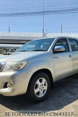 Latest Used 2014 TOYOTA HILUX 2.5 G VIGO DOUBLE CAB for sale. Find an affordable Used TOYOTA HILUX with No.1 Japanese used car exporter BE FORWARD.