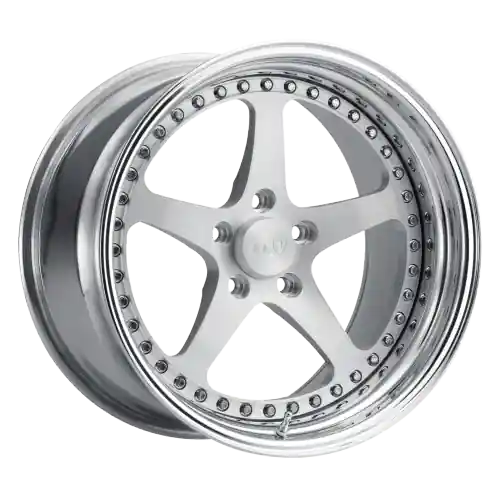 CCW SA50 4x100 22x7 +35 Polished Genuine
